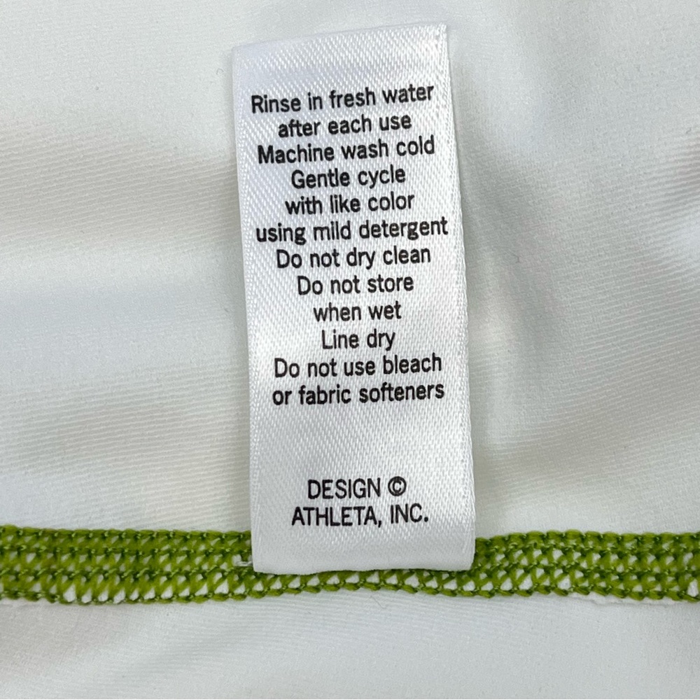 Athleta Sun Shade 1/4 Zip Long Sleeve Pullover Rashguard White Size 1X - Picture 8 of 12